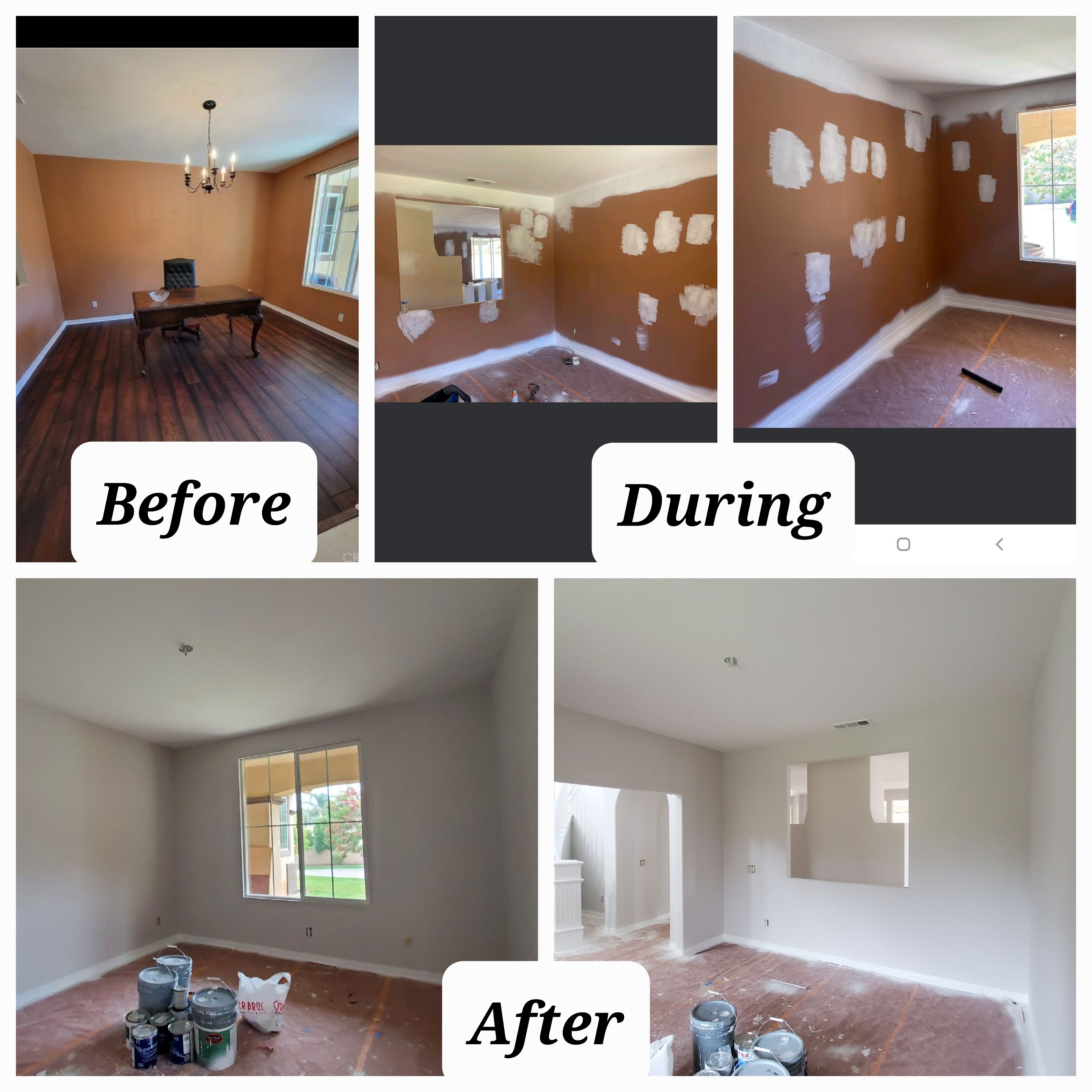 Interior painting — Corona bedroom