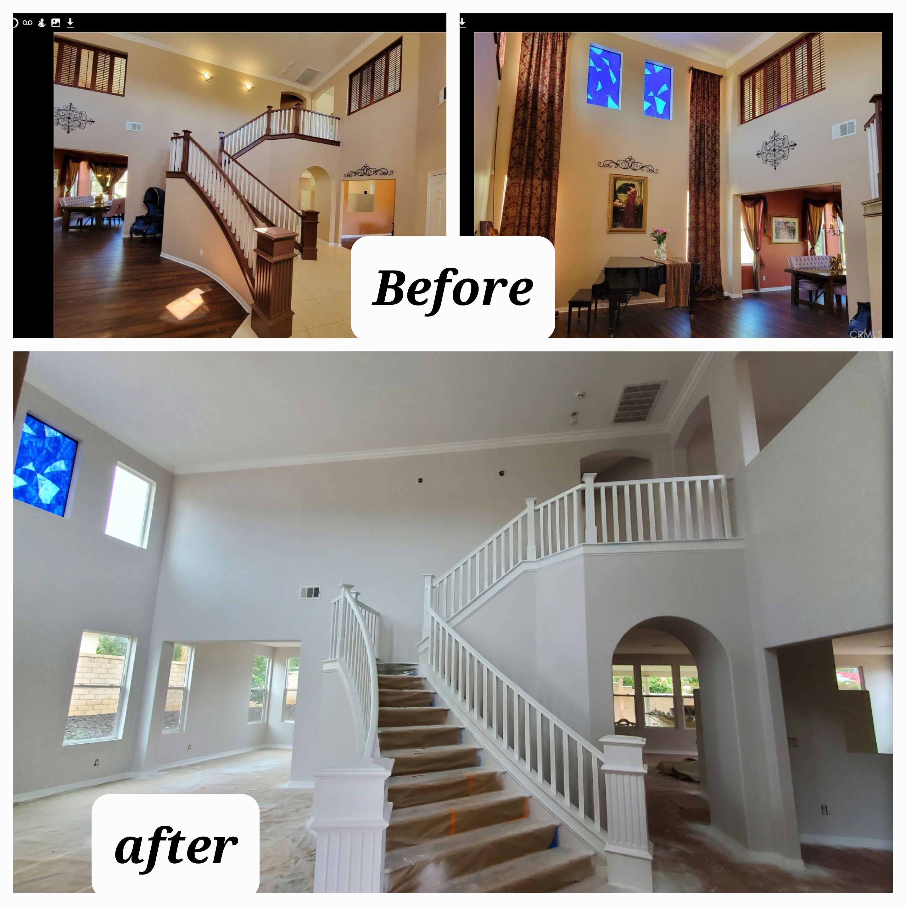 Interior painting — Corona home